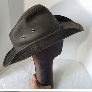 Stetson Vegan Leather Ranch Style Hat